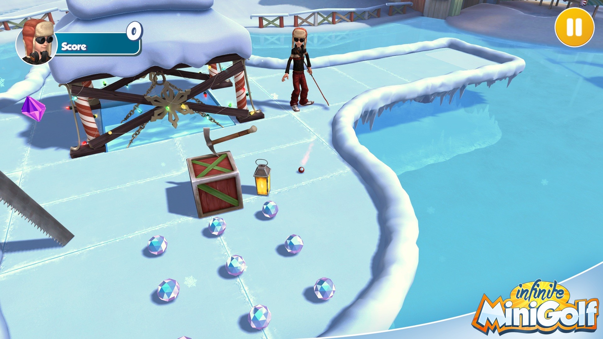 Infinite Minigolf